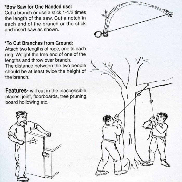 MFH Drahtsäge, ideales Werkzeug für Freizeit, Zelten, Camping und Outdoor!
